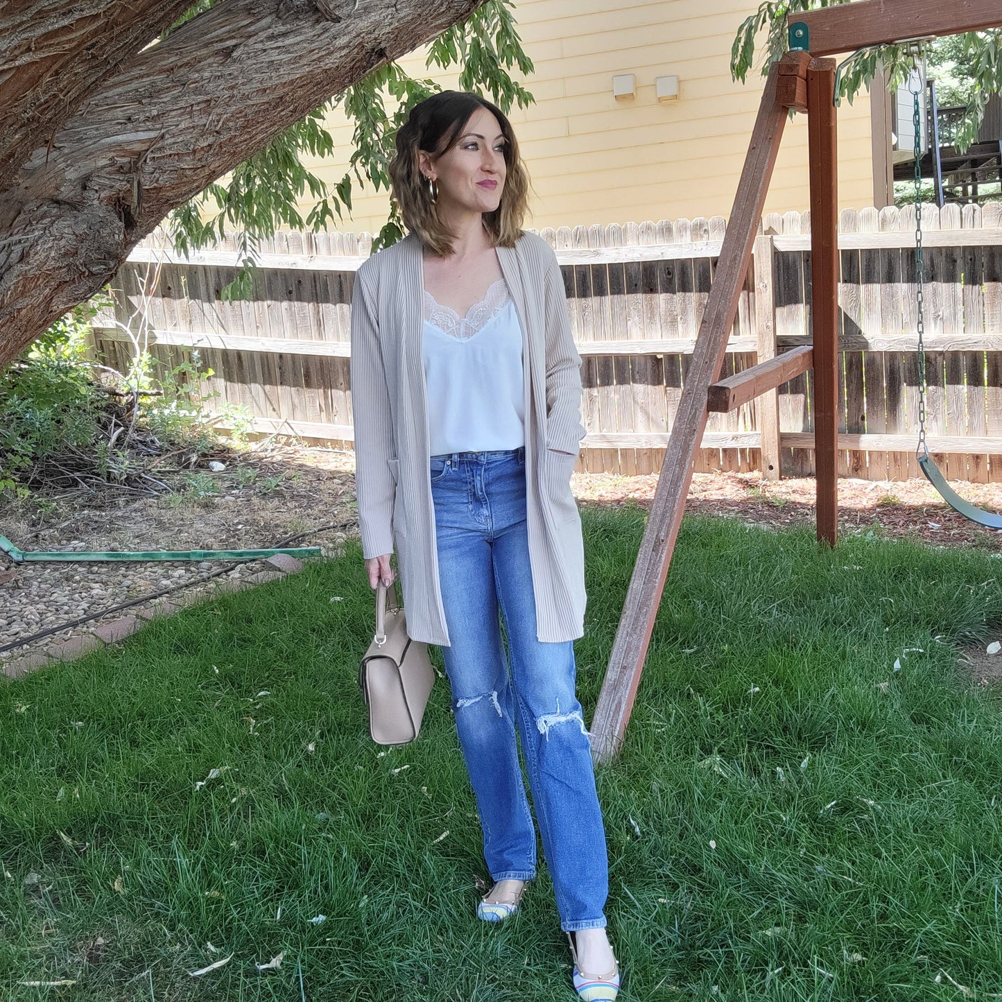 Ribbed Cardigan