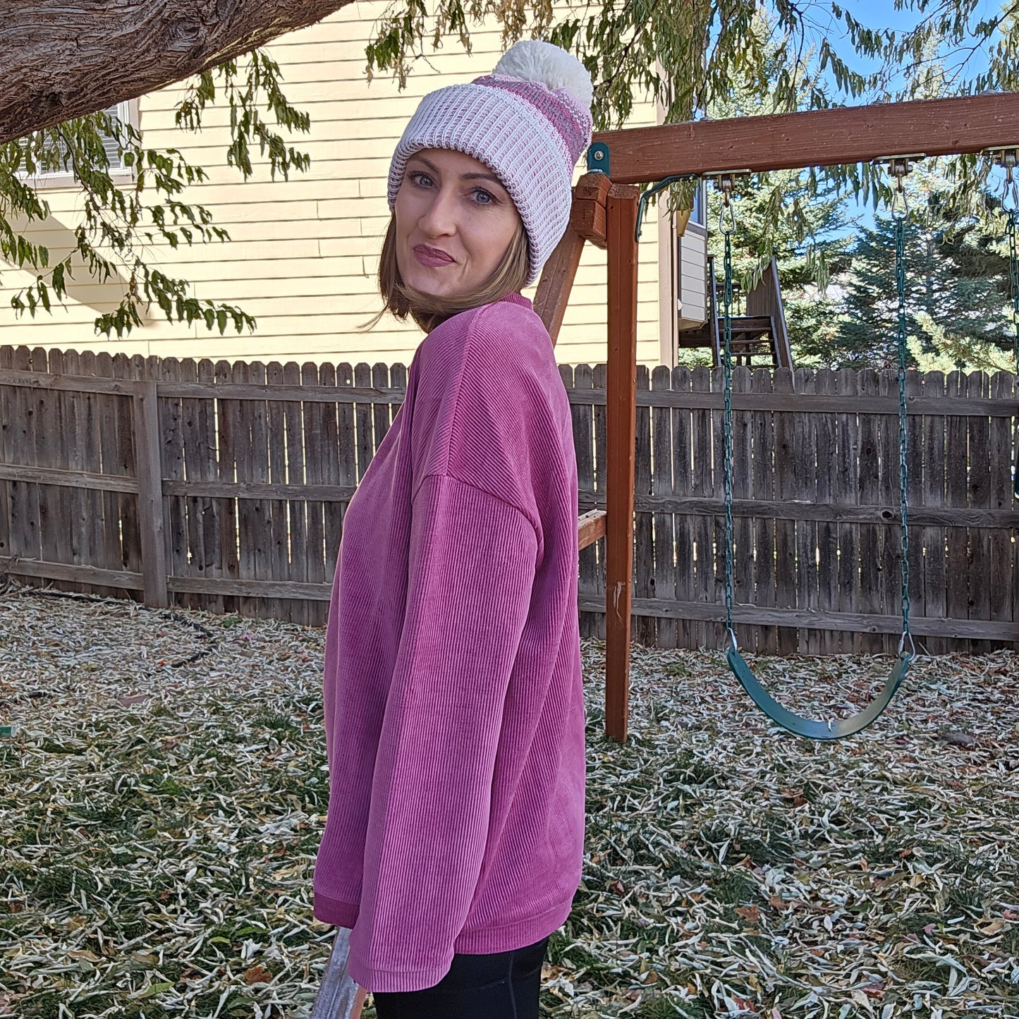 Corded Crew Sweatshirt
