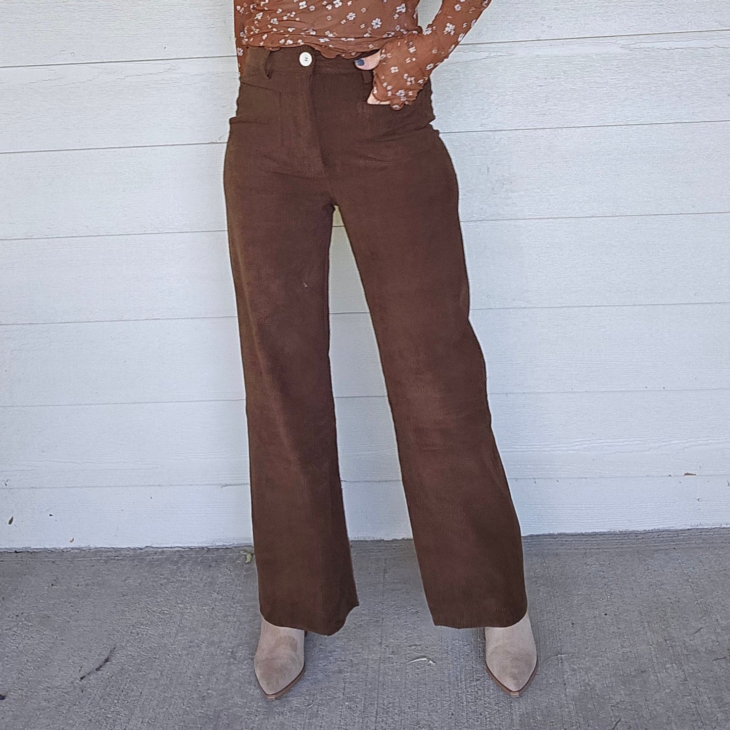 Brown Corduroy Pants