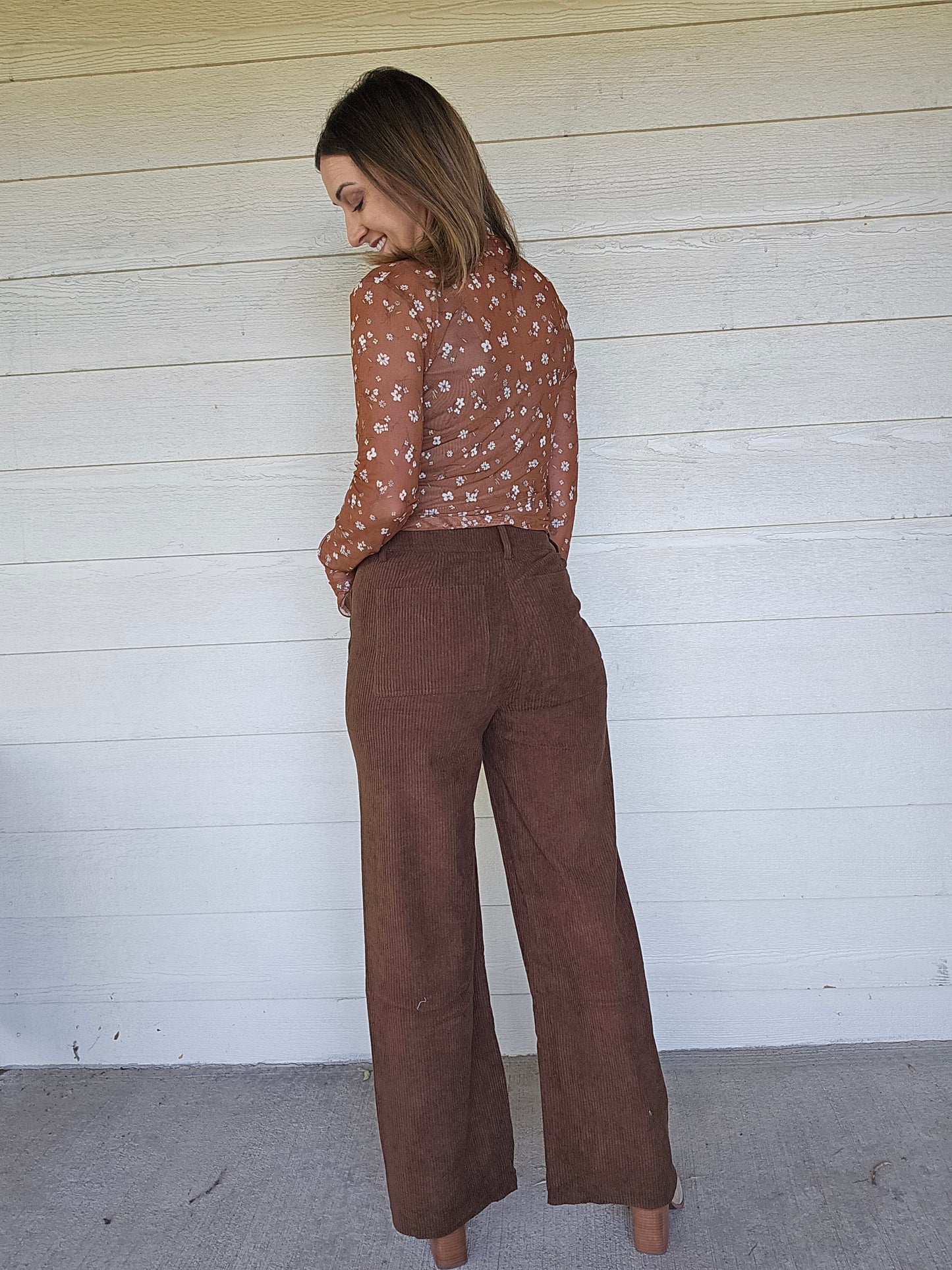Brown Corduroy Pants