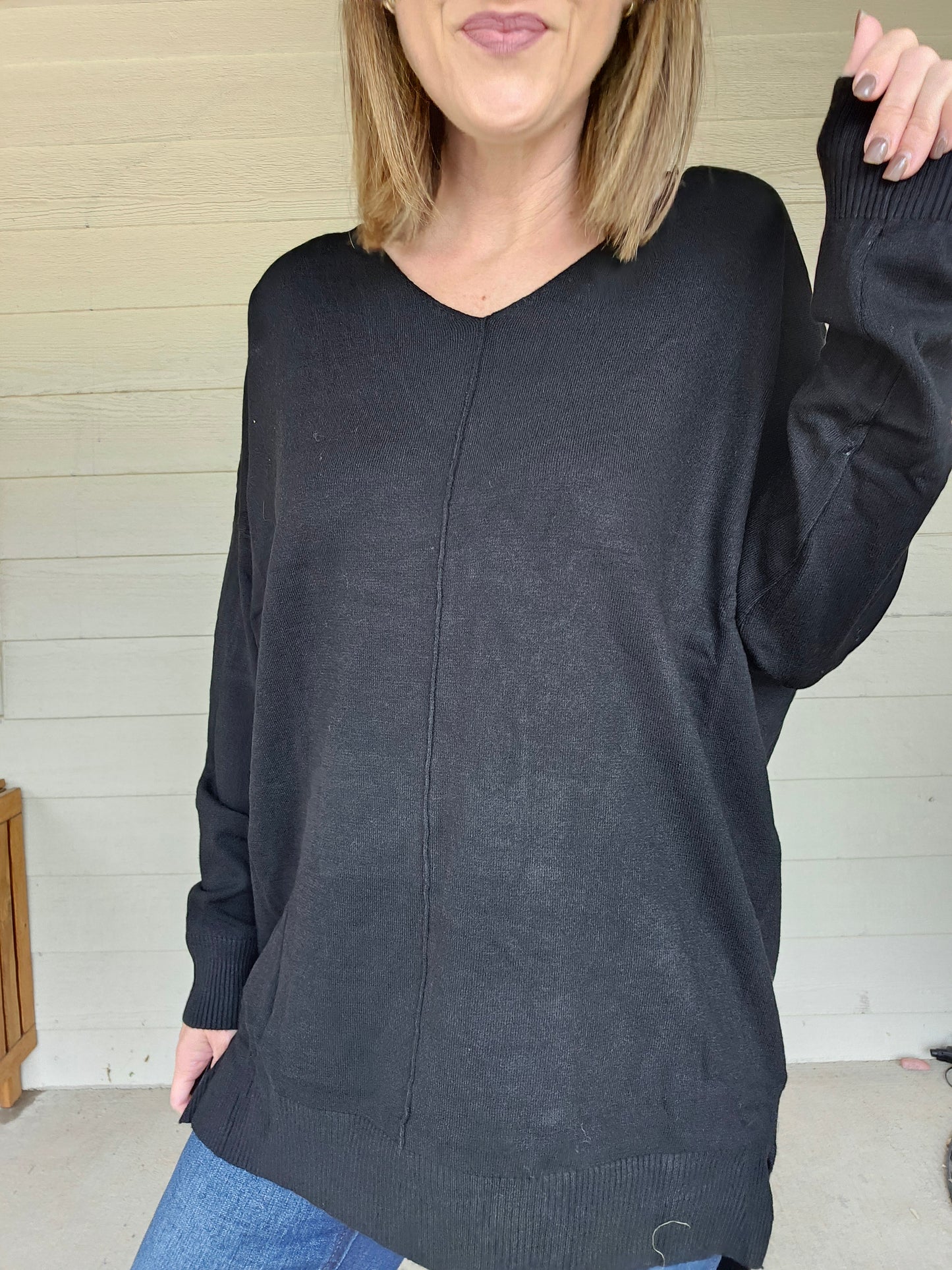 Soft Black Tunic