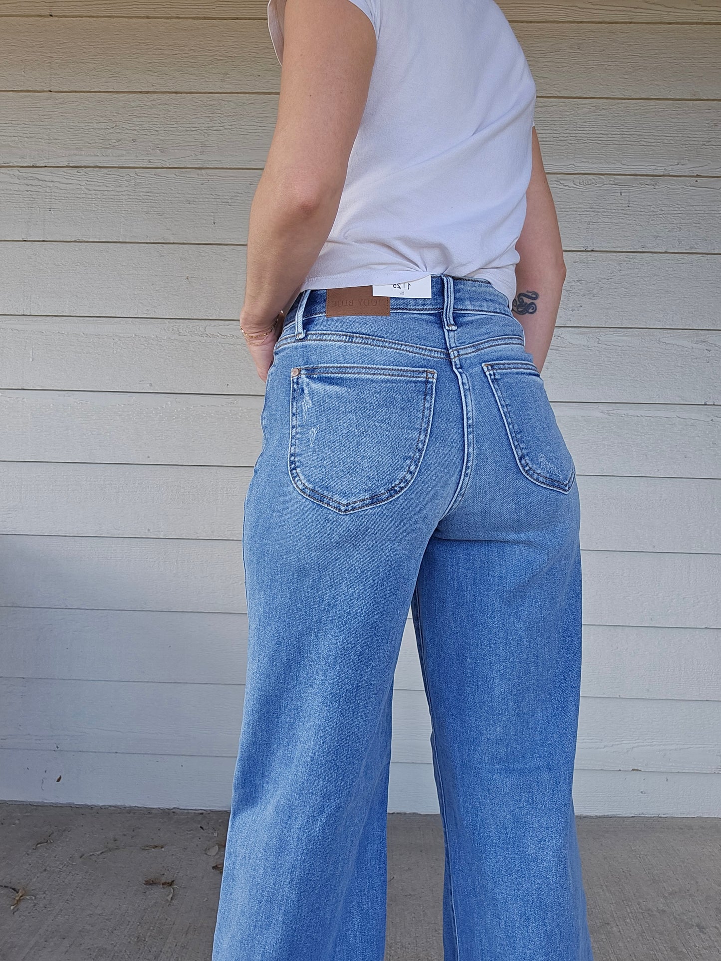 Wide Leg Judy Blue Jeans