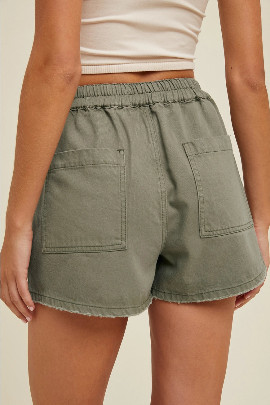 Olive Shorts