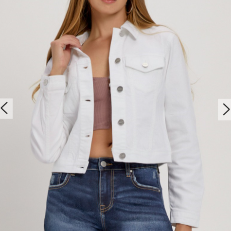 White Denim Jacket