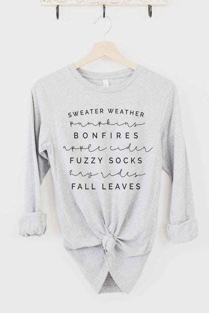 Fall Graphic Tee