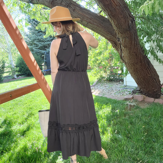 Black Midi Dress