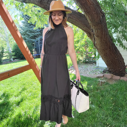 Black Midi Dress