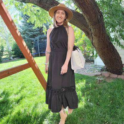 Black Midi Dress