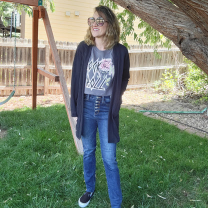 Ribbed Cardigan