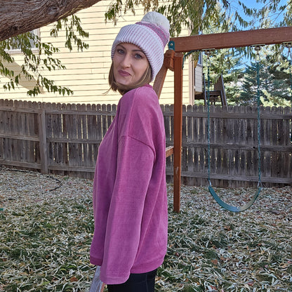 Corded Crew Sweatshirt