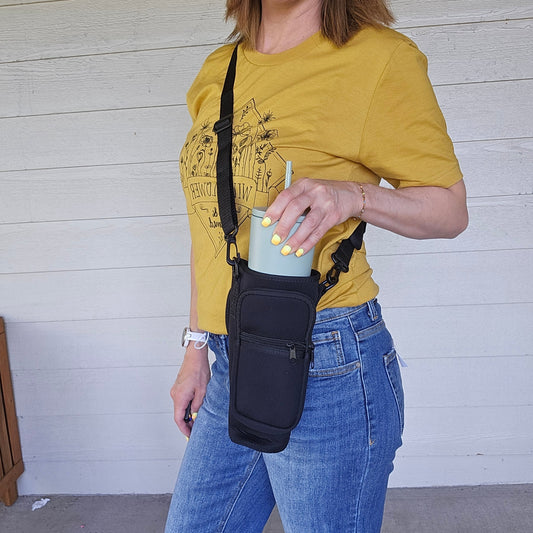 Black Bottle Crossbody