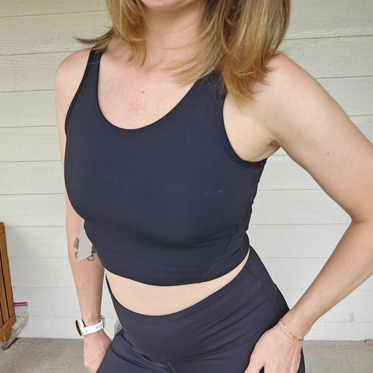Black Sports Bra