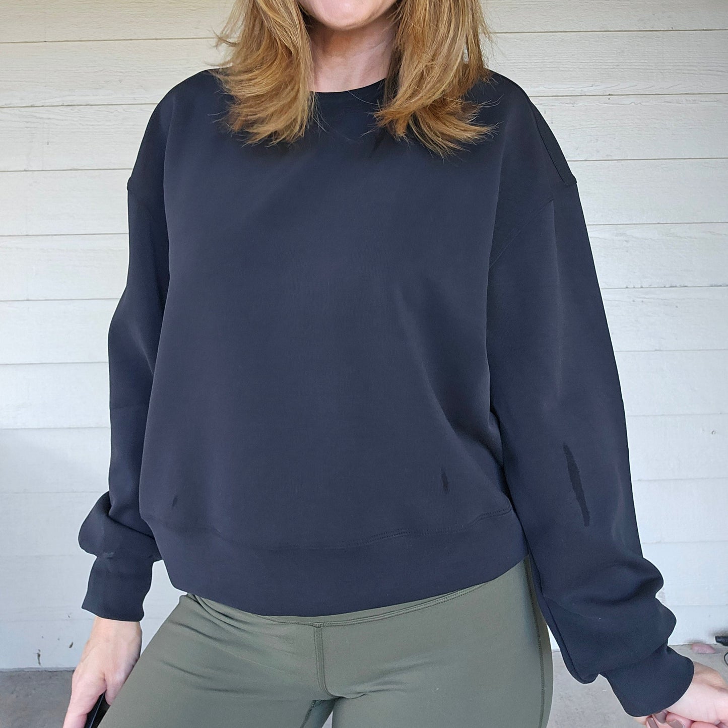 Super Soft Black Sweatshirt
