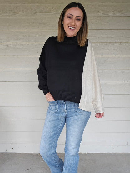 Two Tone Sweater