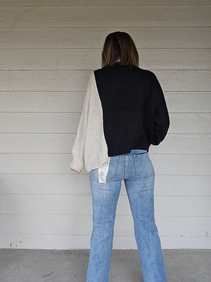 Two Tone Sweater
