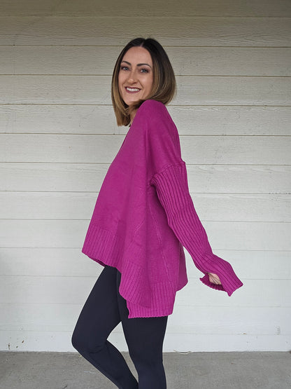 Orchid Oversized Sweater