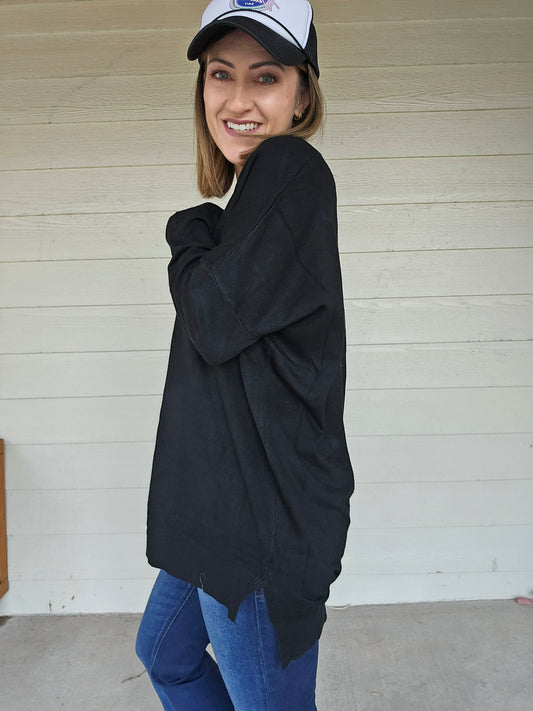 Soft Black Tunic
