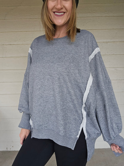 Gray Sweatshirt