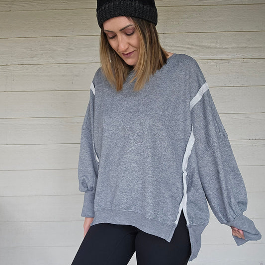 Gray Sweatshirt