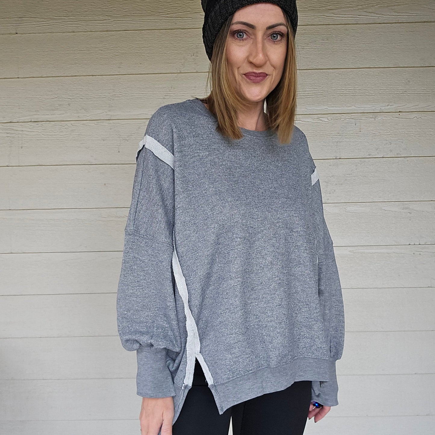 Gray Sweatshirt