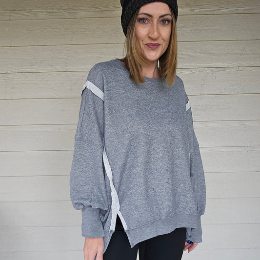 Gray Sweatshirt