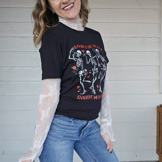 Roses Are Red Tee