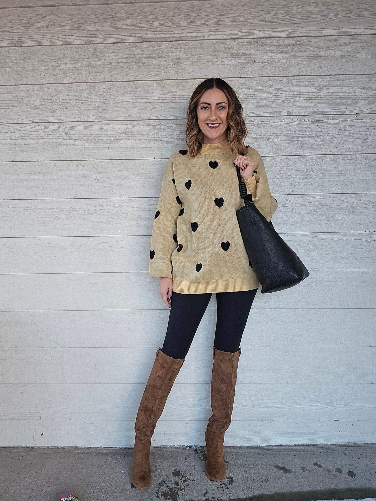 Oversized Heart Sweater