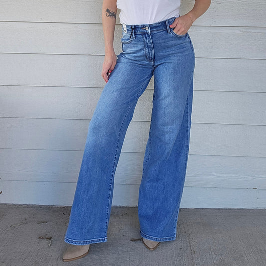 Wide Leg Judy Blue Jeans