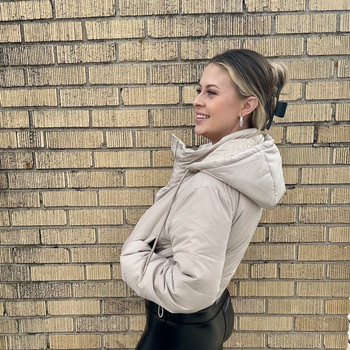 Cropped Puffer Jacket