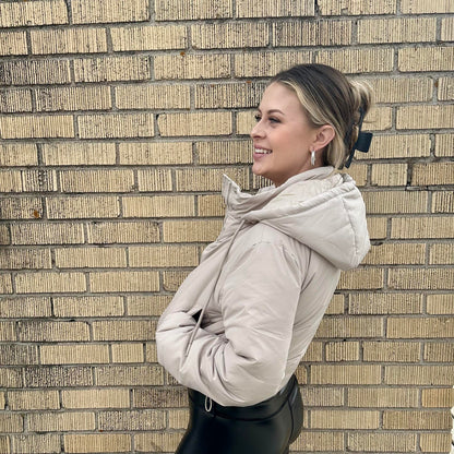 Cropped Puffer Jacket