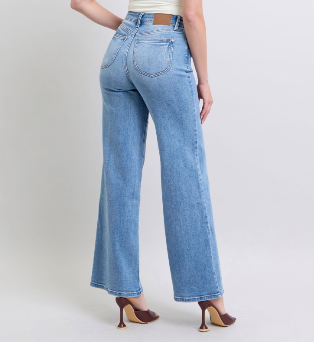 Wide Leg Judy Blue Jeans