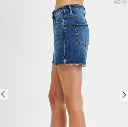 Dark Wash Denim Shorts