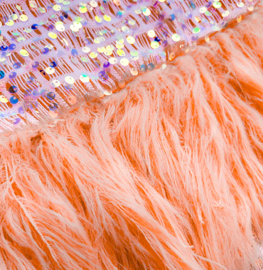 Sequin Feather Top