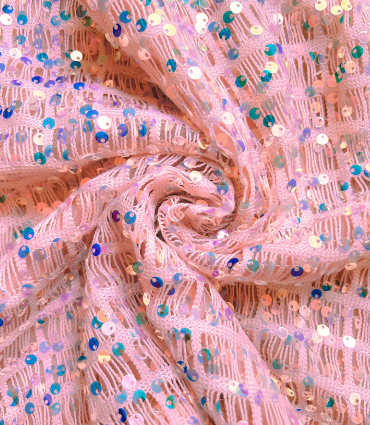 Sequin Feather Top
